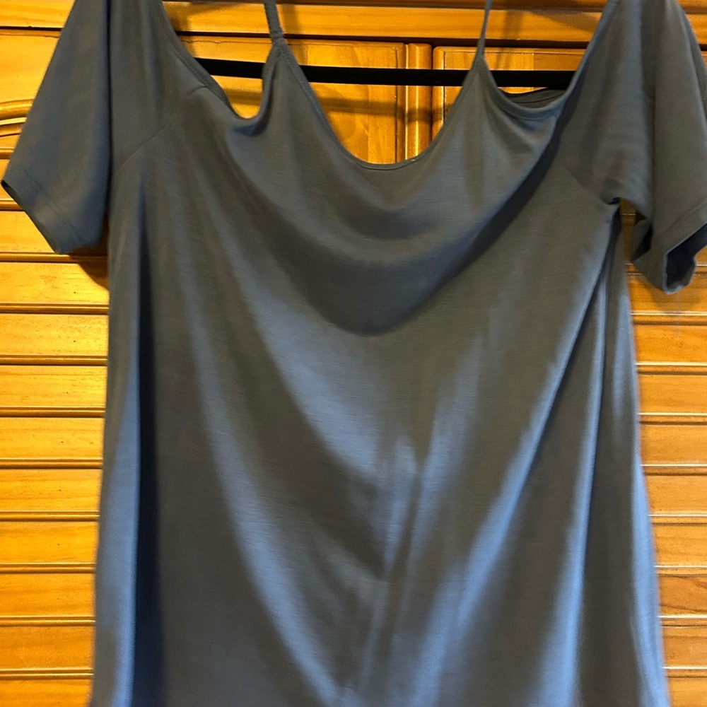 Monteau Women's Blue Blouse